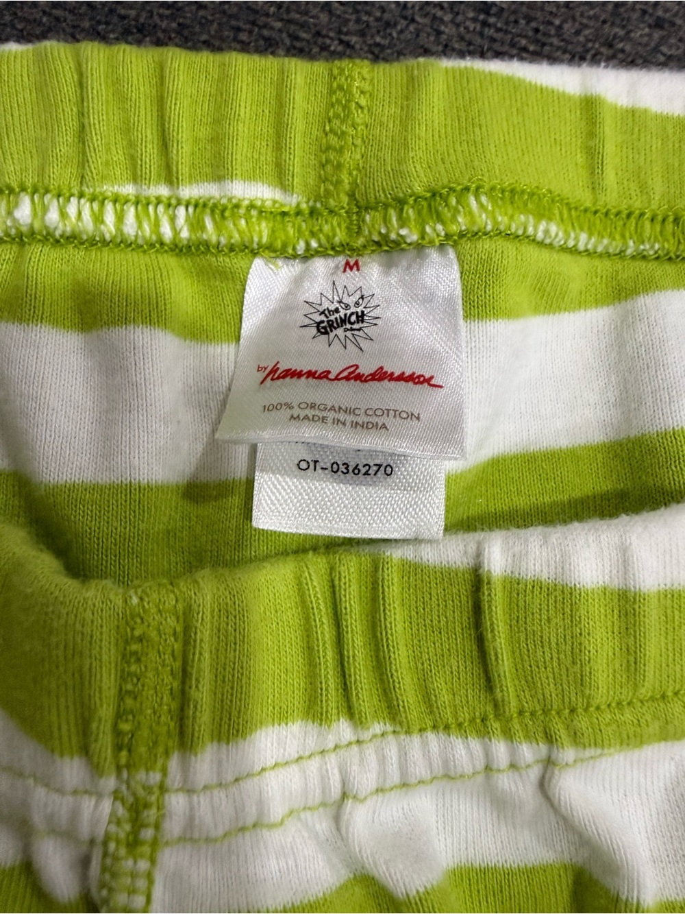Hanna Andersson The Grinch Pajama Set - Picture 4 of 4